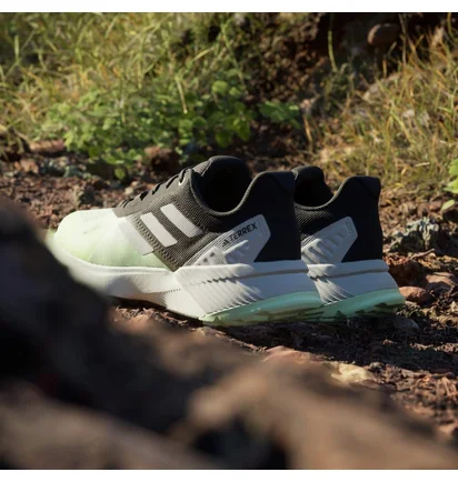 Кроссовки мужские Adidas Terrex Soulstride Trail Running Shoes Green/Black IG8023
