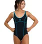 Купальник Arena Tania Clip Back Swimsuit One P Blue 005974-580