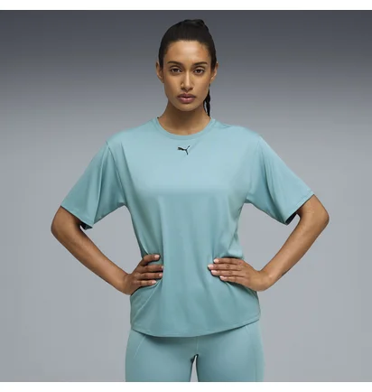 Футболка жіноча Puma Tad Essentials Relaxed Turquoise 527139-96