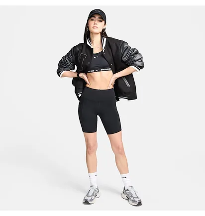 Шорты женские Nike One High-Waisted Black FZ6758-010