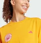 Футболка женская Adidas Farm Rio Graphics Orange JD6293