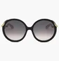 Солнцезащитные очки женские Roberto Cavalli Grey/Black SRC004M-0700-59-18