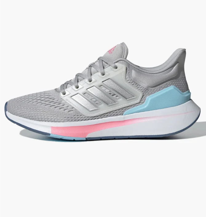 Кроссовки женские Adidas Eq21 Run Shoes Grey/White Gw6720