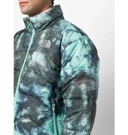 Пуховик чоловічий The North Face Tie-Dye Print Padded Jacket Blue NF0A7WW6957