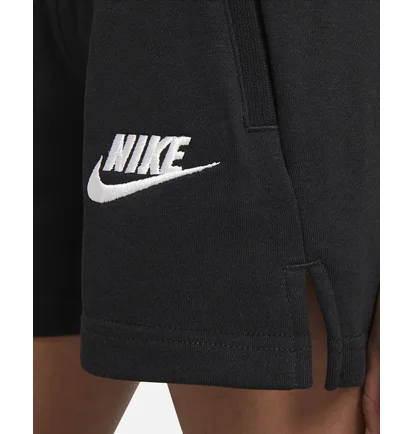Шорты детские Nike Big Kids (Girls) French Terry Shorts Black Da1405-010