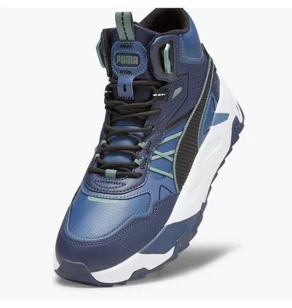 Кроссовки мужские Puma Trinity Mid Hybrid Blue 393985-01