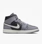 Кроссовки женские Air Jordan 1 Mid Grey Bq6472-022