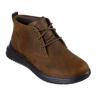 Черевики чоловічі Skechers Proven Yermo Brown 204670-CDB