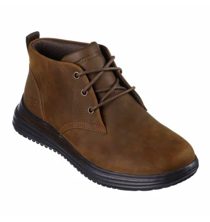 Черевики чоловічі Skechers Proven Yermo Brown 204670-CDB