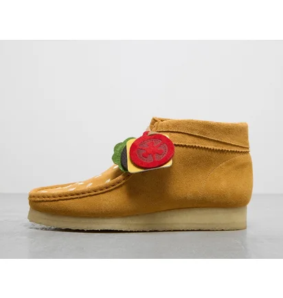 Ботинки мужские Clarks X Vandy The Pink Wallabee Boot Yellow 26175940