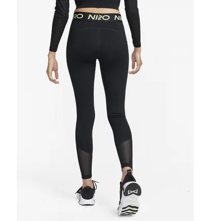 Легінси жіночі Nike Pro Mid-Rise Full-Length Leggings Black FB5687-010