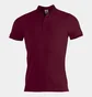 Поло мужское Joma Polo Shirt Bali Ii S/S Bordo 100748.650