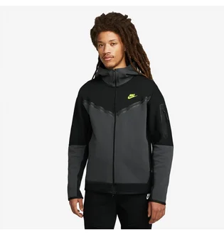 Толстовка мужская Nike Sportswear Tech Fleece Full-Zip Hoodie Black DV0537-011