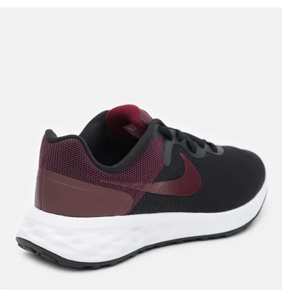 Кросівки жіночі Nike W REVOLUTION 6 Black/Bordo DC3729-006