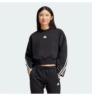 Світшот жіночий Adidas Future Icons 3-Stripes Sportswear Black IP1549