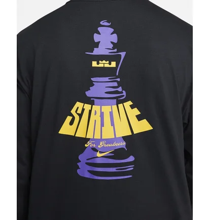 Лонгслив мужской Nike Lebron MenS Long-Sleeve Basketball T-Shirt Black DV9722-010