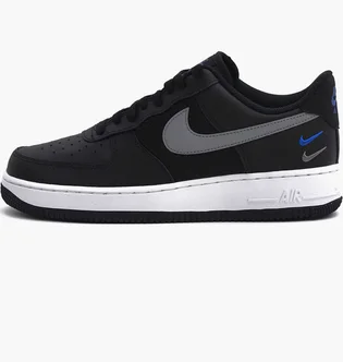 Кросівки чоловічі Nike Air Force 1 Low Se Mini Swoosh Casual Shoes Black Fd0666-001