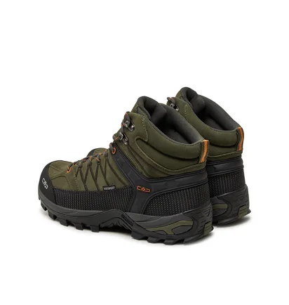 Ботинки мужские CMP Rigel Mid Trekking Shoes Wp Olive/Black 3Q12947-55ES