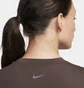 Лонгслив женский Nike One Fitted Brown FQ2148-237