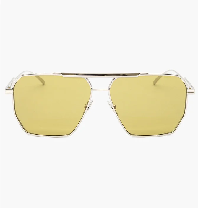 Солнцезащитные очки BOTTEGA VENETA Yellow/Metallic BV1012S-007-60