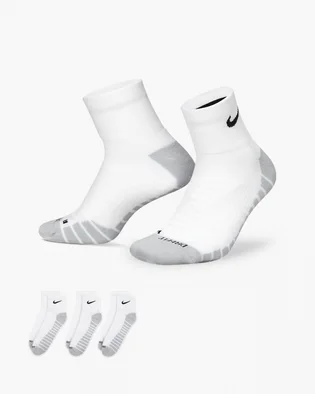 Носки унисекс Nike U Everyday Max Cush Ankle (3 пары) White SX5549-100