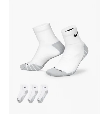 Шкарпетки унісекс Nike U Everyday Max Cush Ankle (3 пари) White SX5549-100