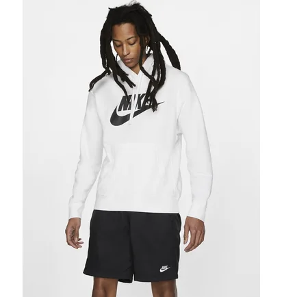 Худи мужское Nike Nsw Club Hoodie Po Bb Gx White BV2973-100