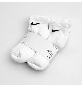 Носки унисекс Nike Everyday Cushioned Training Ankle Socks (6 пар) White SX7669-100