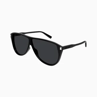 Солнцезащитные очки мужские SAINT LAURENT Grey/Black SL-731-GASPAR-002-65