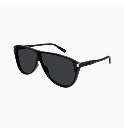 Сонцезахисні окуляри чоловічі SAINT LAURENT Grey/Black SL-731-GASPAR-002-65