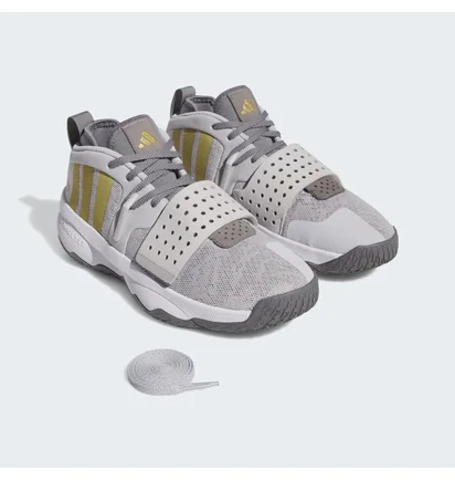 Кроссовки унисекс Adidas Dame 8 Extply Basketball Shoes Grey IG8086