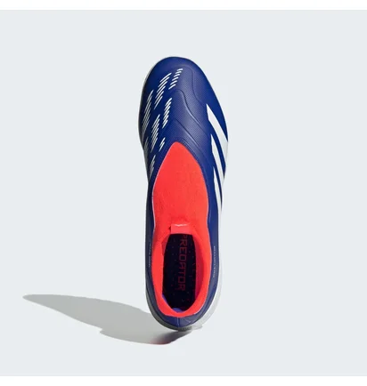 Сороконіжки унісекс Adidas Predator League Laceless Turf Boots Blue/Red IF6385