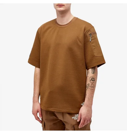 Футболка чоловіча The North Face X Undercover Soukuu Dot Knit T-Shirt Brown NF0A84SCD0T