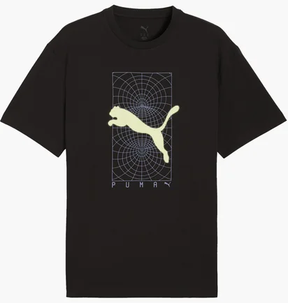 Футболка чоловіча Puma Tech Relaxed Graphic Black 692233-01
