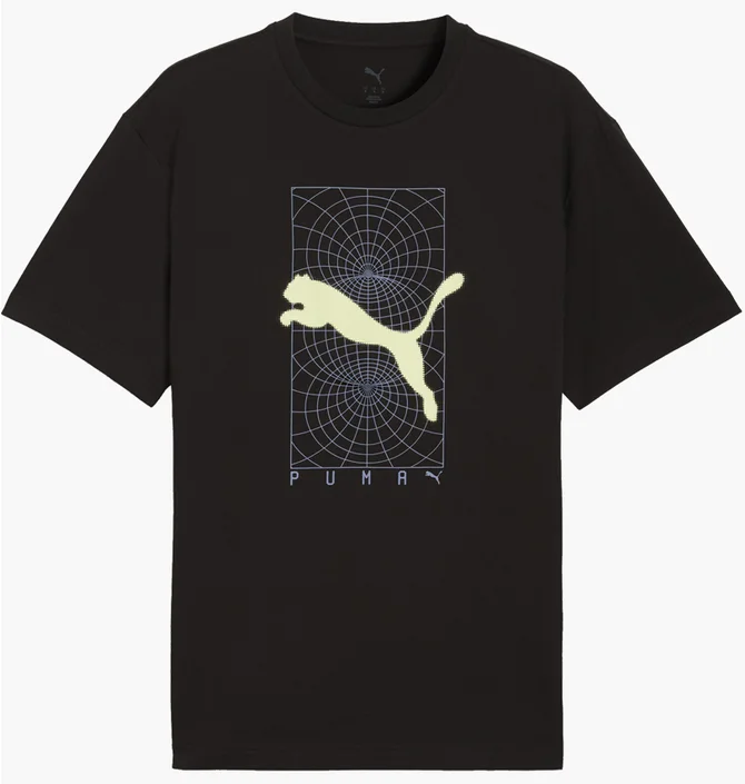 Футболка чоловіча Puma Tech Relaxed Graphic Black 692233-01