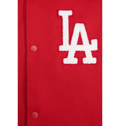 Бомбер унисекс 47 Brand Mlb Los Angeles Dodgers Homeco Red/Beige 608987RD-FS