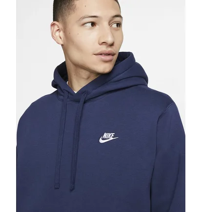 Худі чоловіче Nike M NSW CLUB HOODIE PO BB Blue BV2654-410