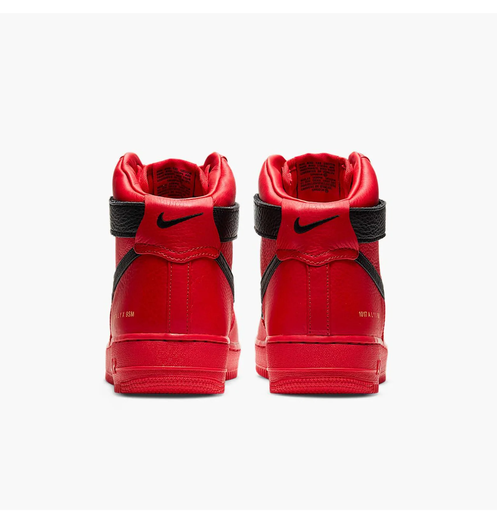 ᐉ Кросівки чоловічі Nike X Alyx Air Force 1 Red CQ4018-601