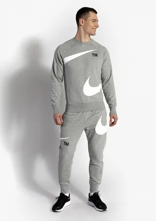 Світшот чоловічий Nike Big Swoosh Grey DR8995-063