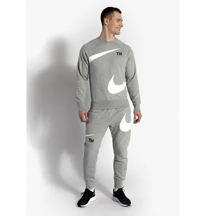 Світшот чоловічий Nike Big Swoosh Grey DR8995-063