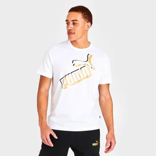 Футболка чоловіча Puma Essentials+ Big Metallic Logo T-Shirt White 849866-02