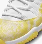 Кросівки жіночі Air Jordan Air 11 Retro Low White/Yellow AH7860-107