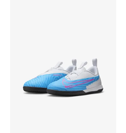 Футзалки детские Nike Jr Phantom Gx Academy Ic White/Light Blue DD9555-446