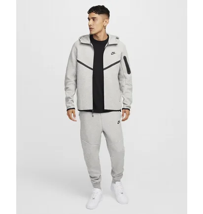 Толстовка чоловіча Nike Tech Full-Zip Windrunner Hoodie Grey HV0949-063