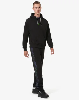 Худи мужское AUSTRALIAN Zoom Hoodie Fleece Black HCUFE0060-003