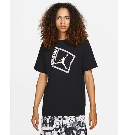 Футболка чоловіча Air Jordan M J Jumpman Box Ss Crew Black DA9900-010