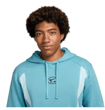 Худі чоловіче Nike Nsw Sw Air Po Hoody Flc Bb Light Blue HM0175-464