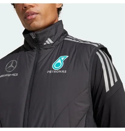 Жилетка мужская Adidas Mercedes - Amg Petronas Formula One Team Mechanics Black JX8274