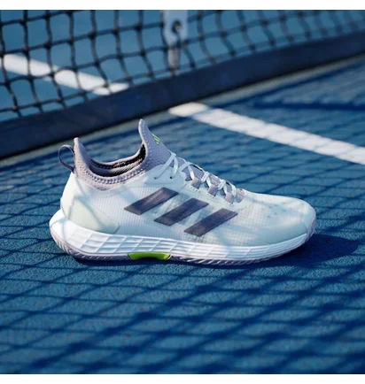 Кроссовки женские Adidas Adizero Ubersonic 4.1 Tennis Shoes Green IF0411