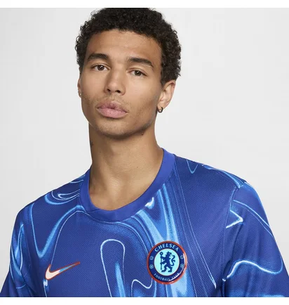 Футболка мужская Nike Fc Chelsea 2024/25 Stadium Home Replika Dri-Fit-Technologie Blue FN8779-496
